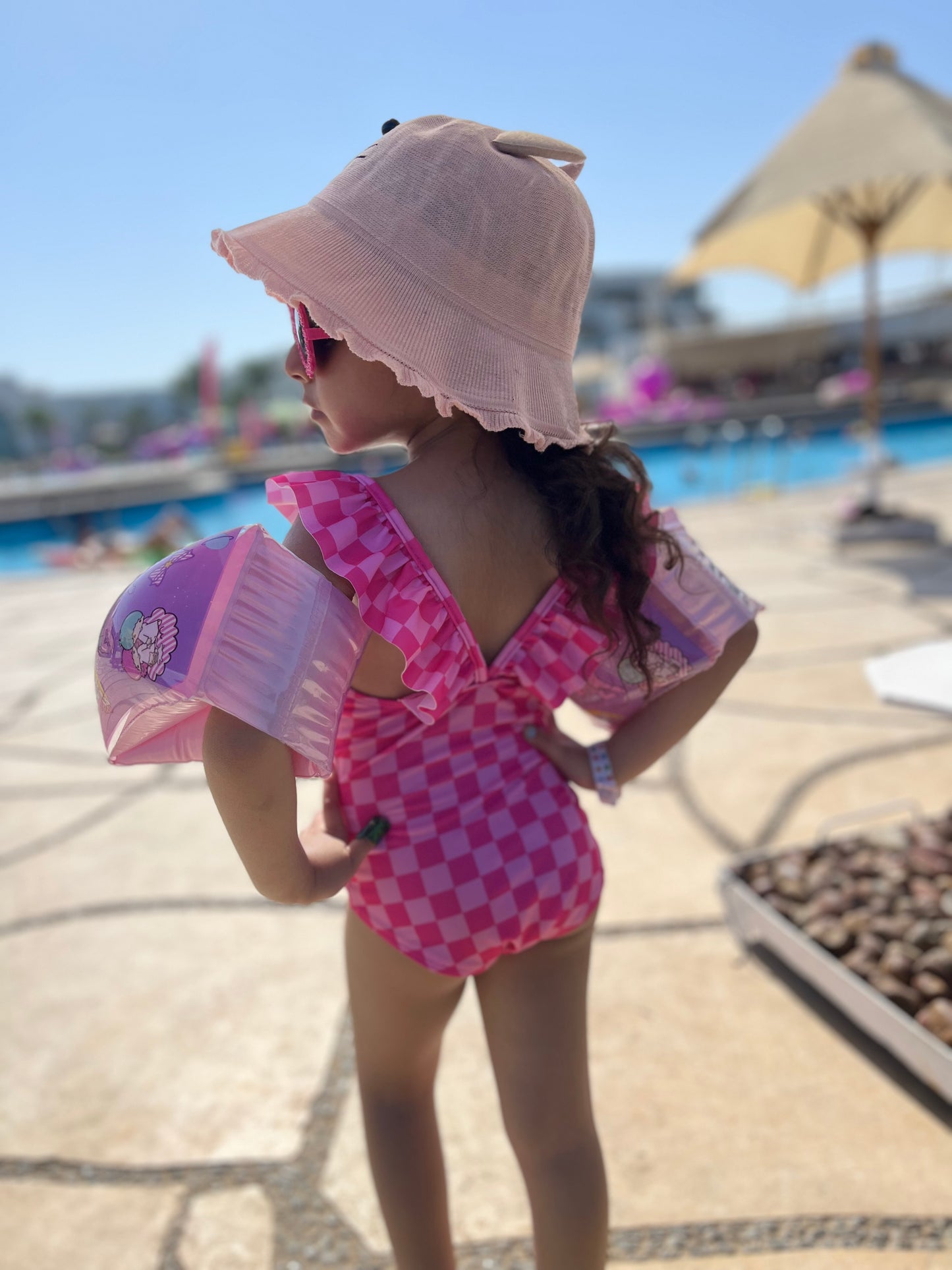 Candy Check Swimsuit