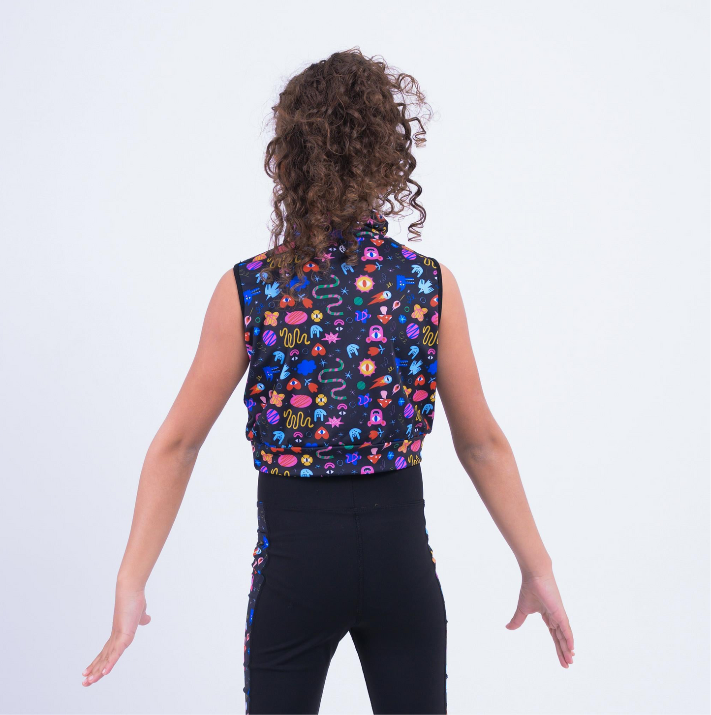 Cosmic Doodle Sleeveless Top