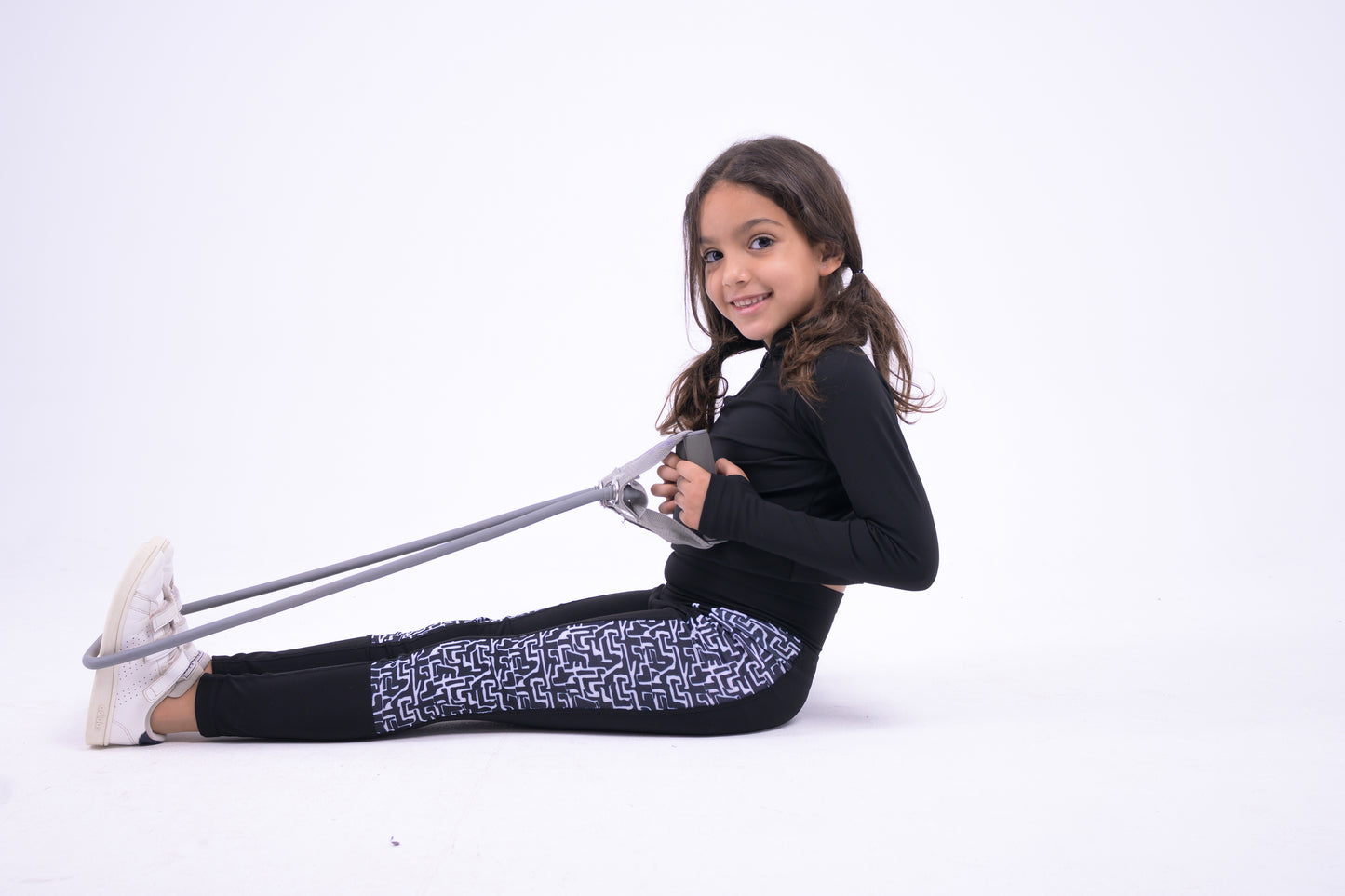 Black Long Sleeve Active Top