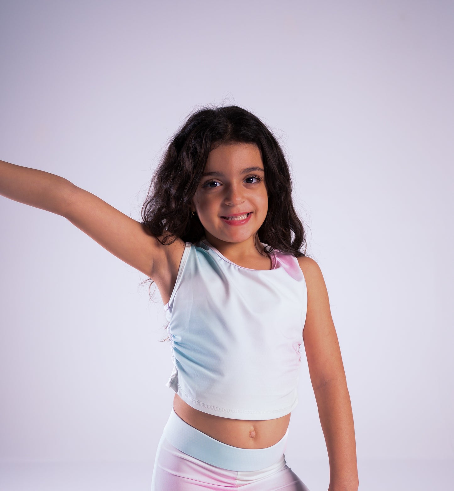 Pastel Sporty Crop Top