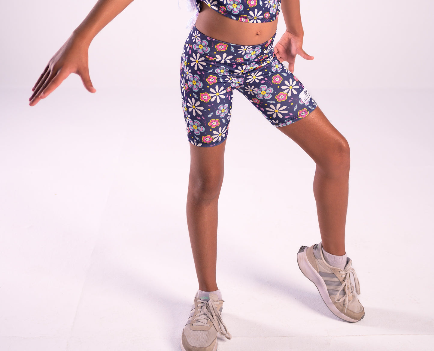 Floral Comfy Biker Shorts