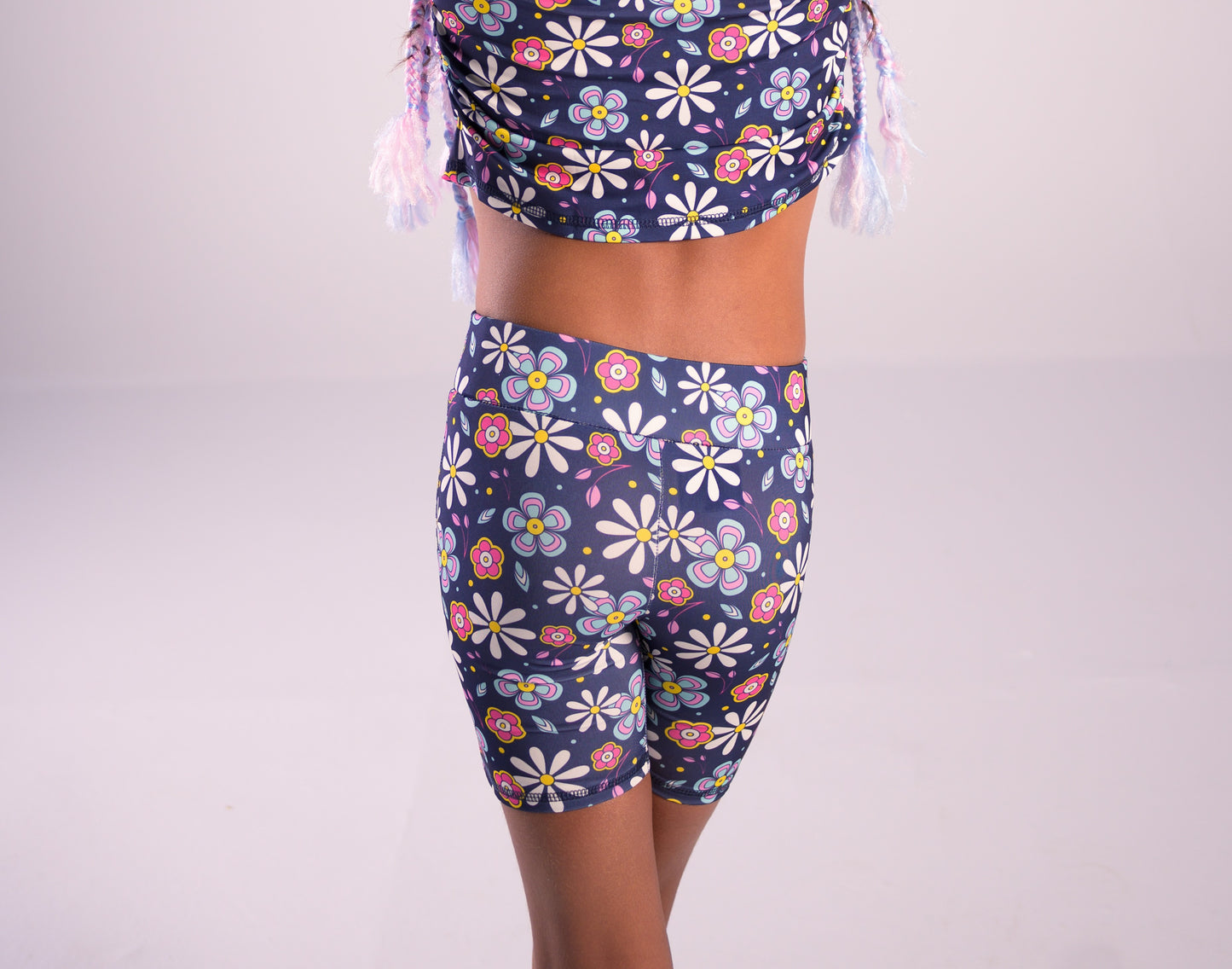 Floral Comfy Biker Shorts