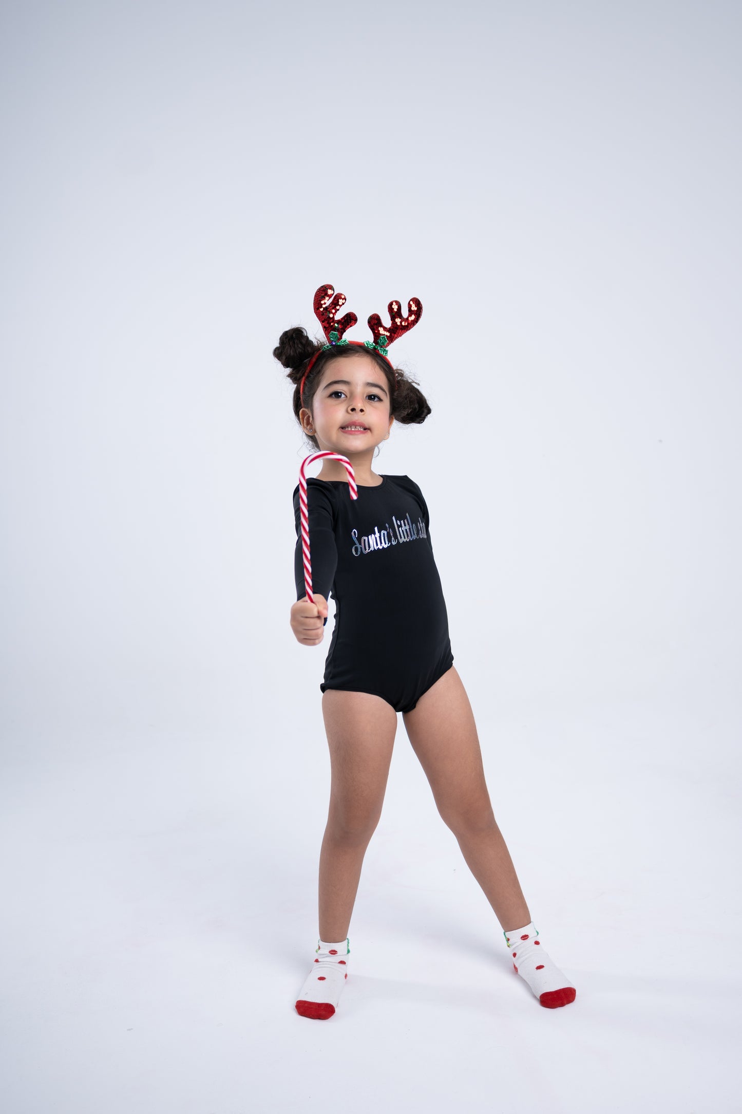 Santa’s Little Star Leotard