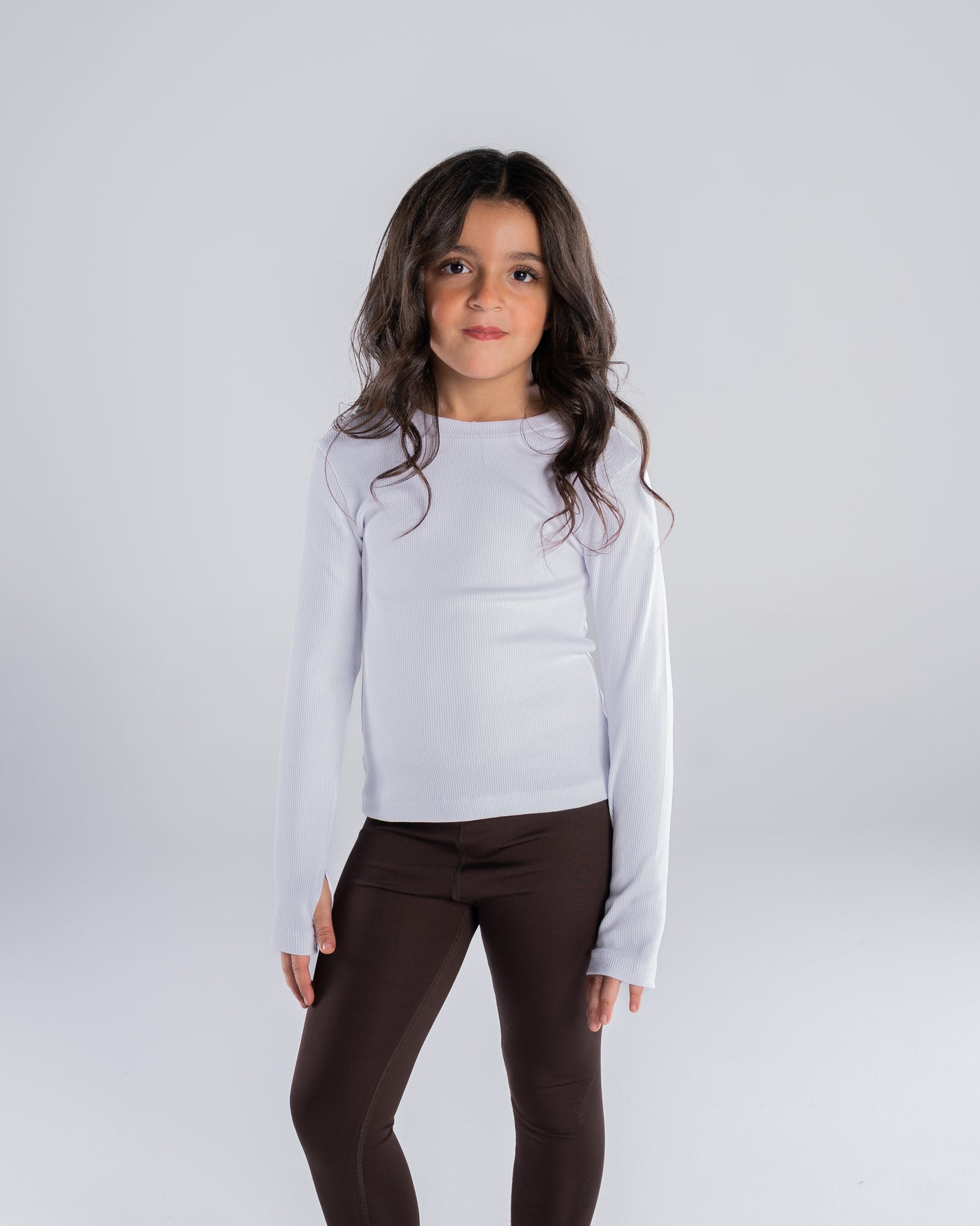 Cotton Flex Long Sleeve Top (3 Colors Available)