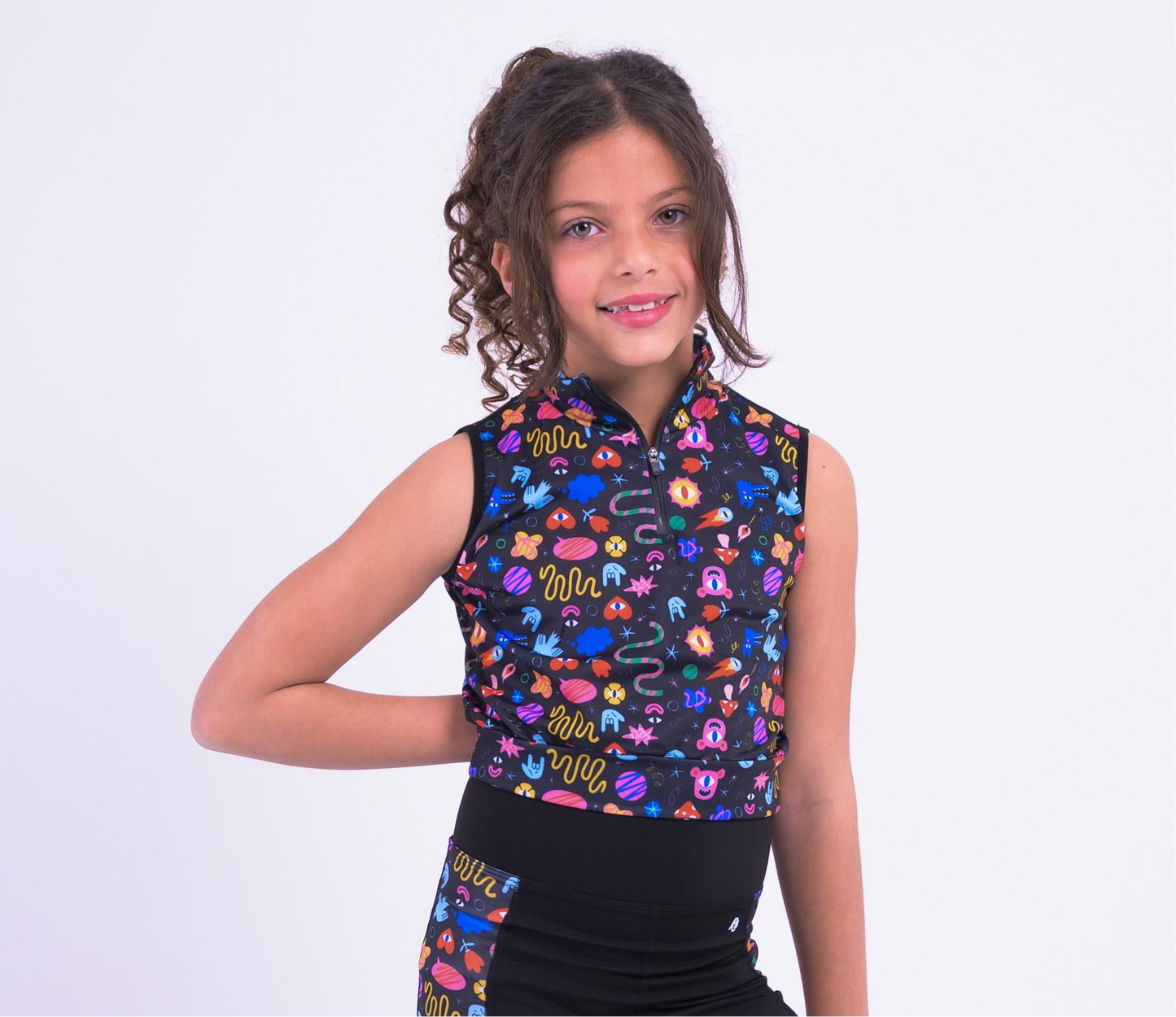 Cosmic Doodle Sleeveless Top