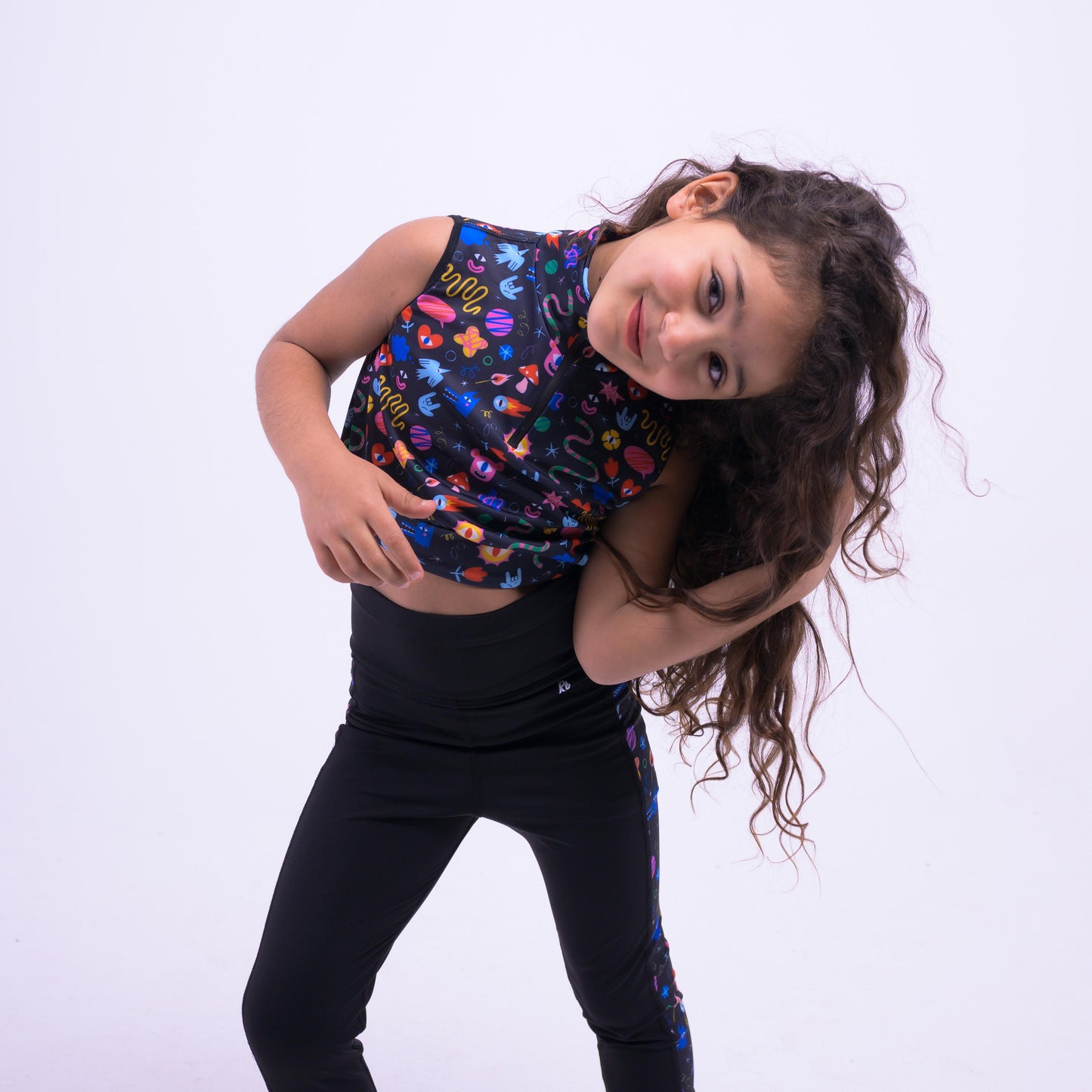 Cosmic Doodle Sleeveless Top