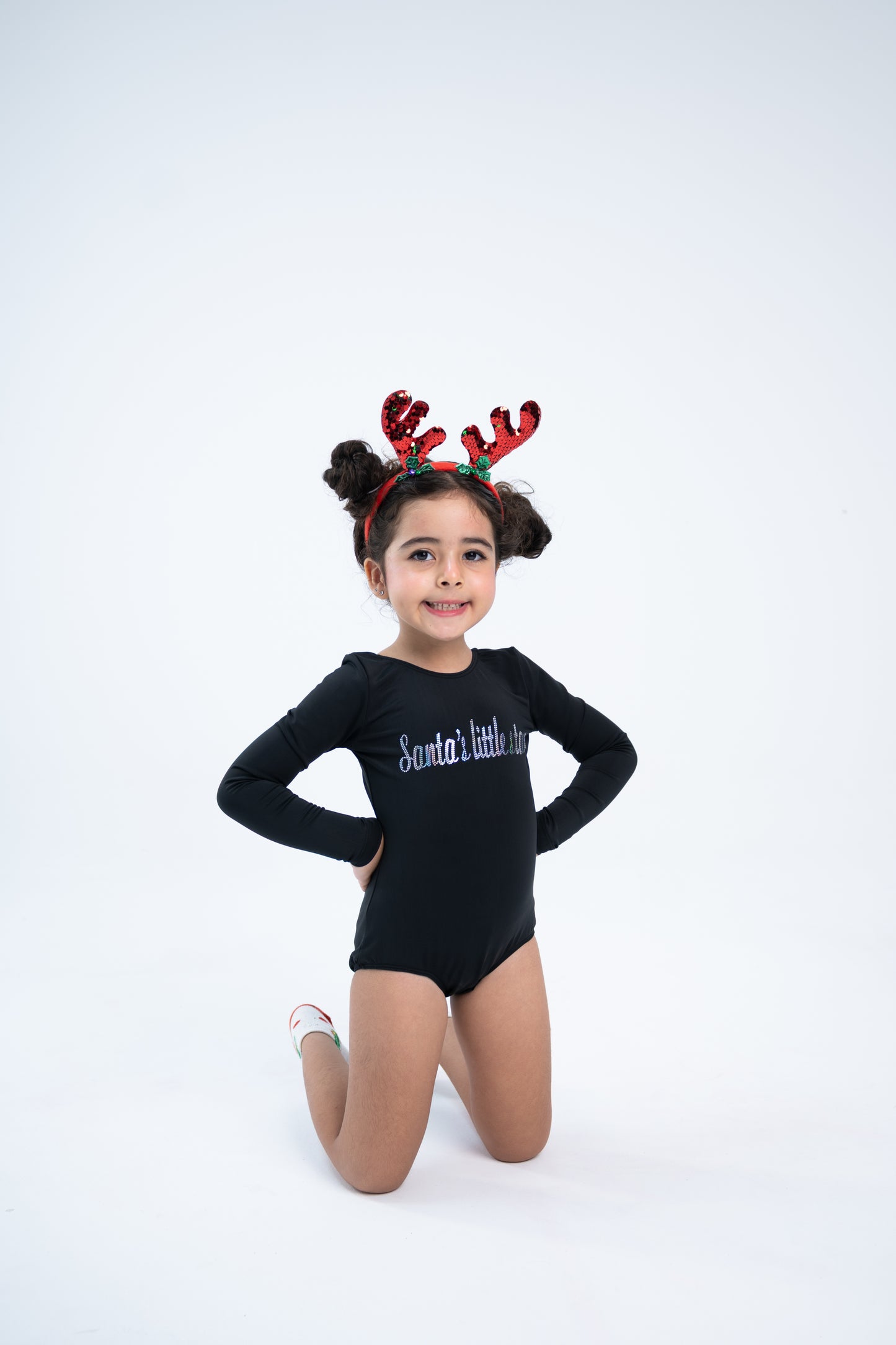 Santa’s Little Star Leotard